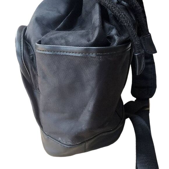 Versace Parfums Black Nylom Backpack - Picture 3 of 8